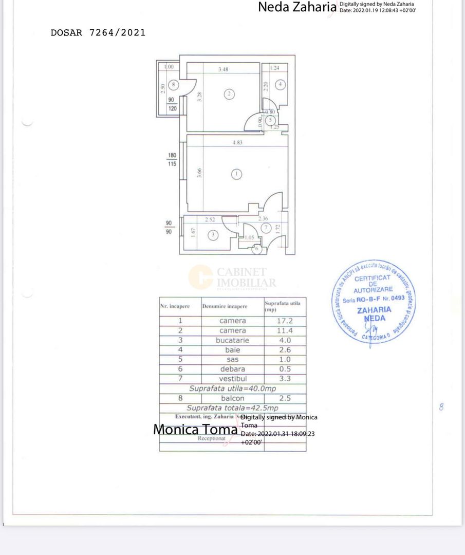2 camere | Fac de Drept - Mihail Kogalniceanu | Etaj intermediar - Poză 11