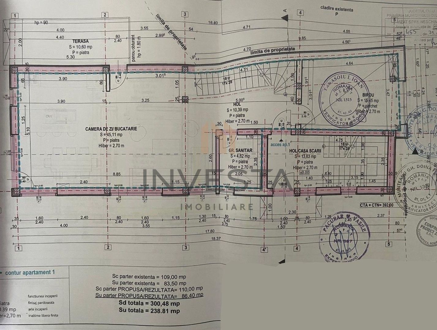 Imobil 7 camere zona Hasdeu -SemiCentral | Curte proprie si acces auto - Poză 5