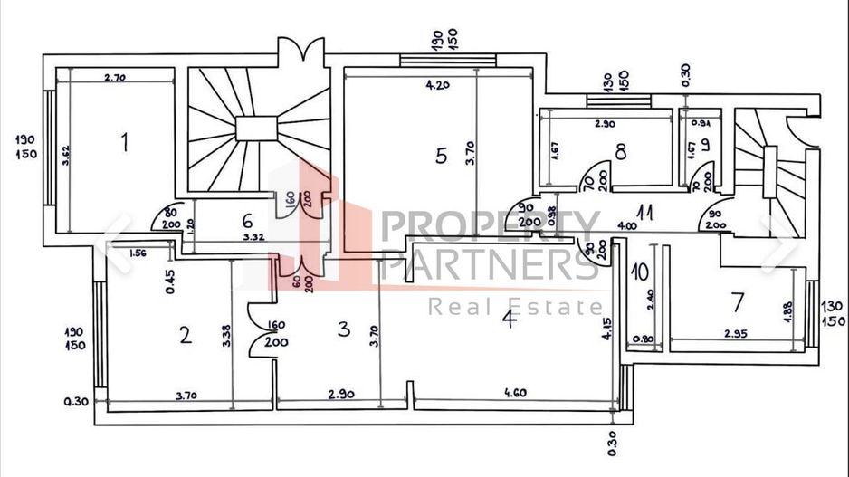 Apartament in vila, Kiseleff - Schiță 10