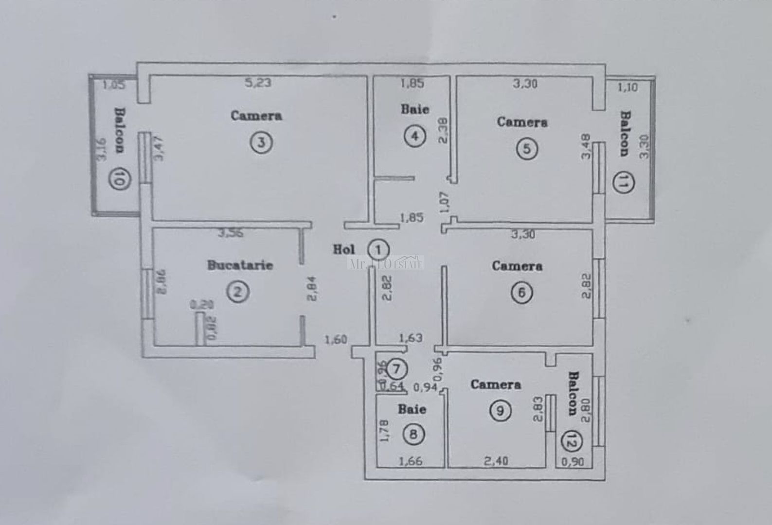 Apartament zona Calea Aradului cu 4 camere, 3 balcoane - boxa proprie - Poză 4