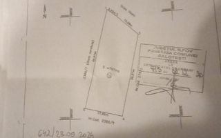 Teren intravilan 970 mp,Balotessti,intravilan linga vile - Poză 7