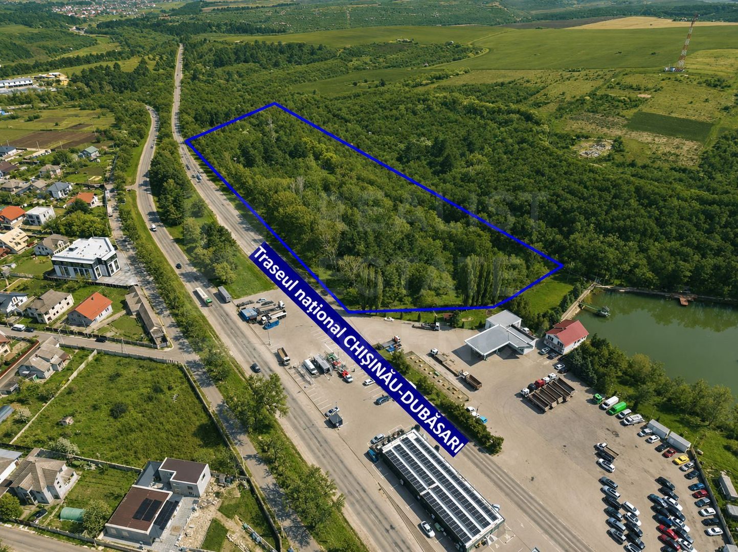 Vânzare teren (fond forestier), 3 h, traseul DN Chișinău - Dubăsari - Poză 1