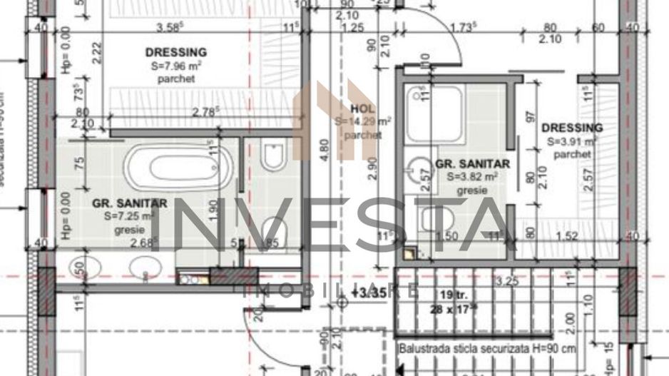 Casa individuala, 625 teren! Finisaje moderne, recent finalizata! - Schiță 18