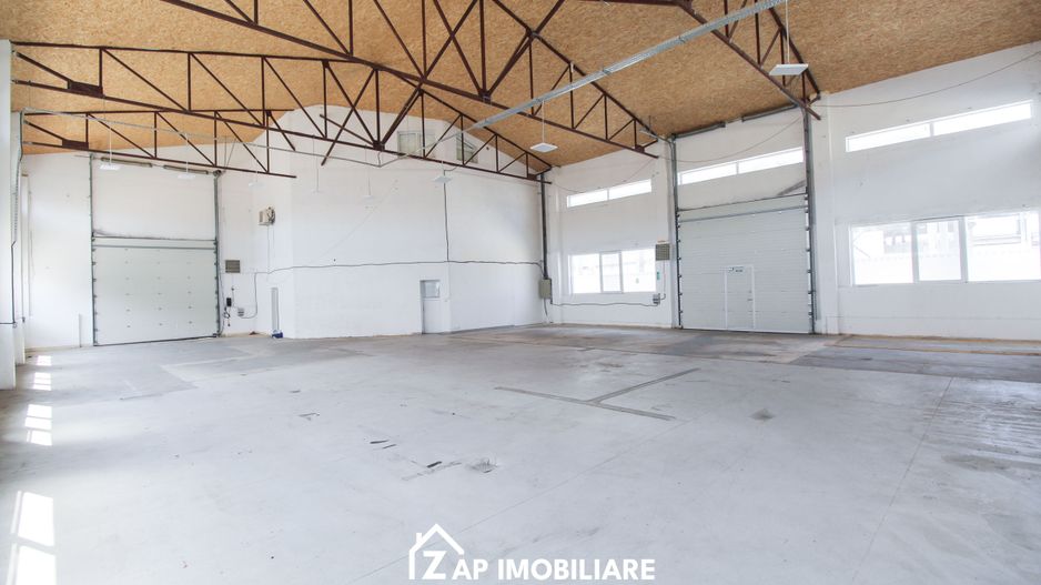 Hală 360 mp - Pardoseală Elicopterizată - Acces TIR & Curent Trifazic - Poză 1