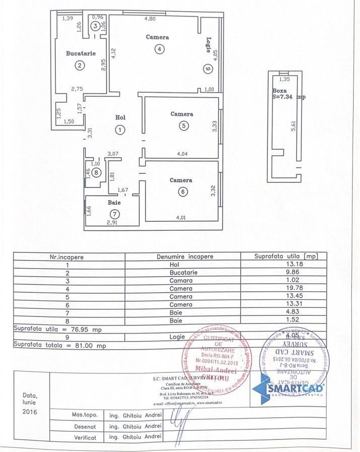COMISION 0% | Apartament 3 camere | Ultracentral, Punctele Cardinale. - Poză 15