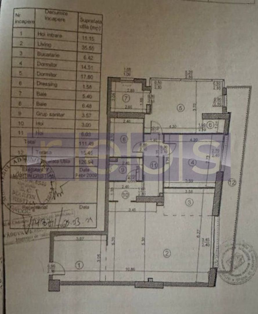VANZARE -3 CAMERE - ZONA FLOREASCA - Poză 15