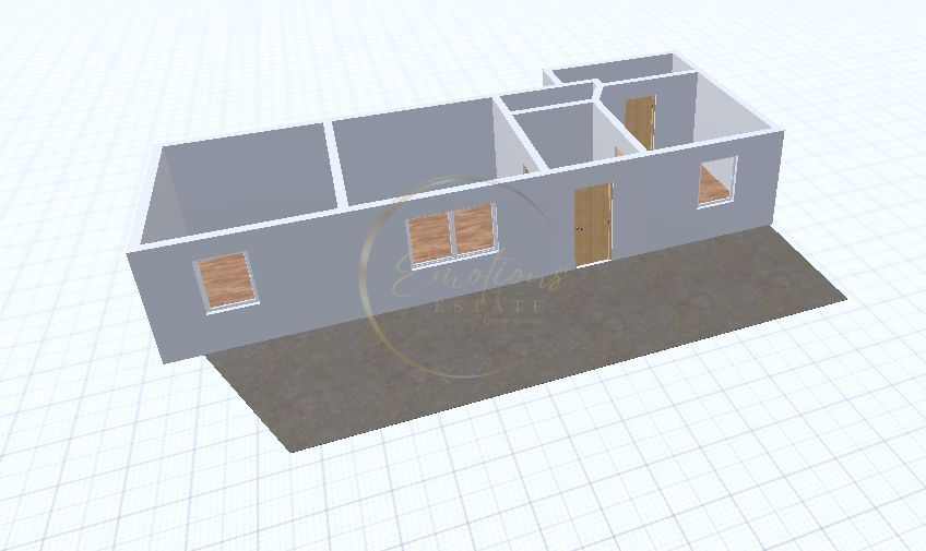 SUPER OFERTĂ | Casă luminoasă cu 2 camere la curte | SPAȚIU ȘI INTIMITATE - Schiță 14