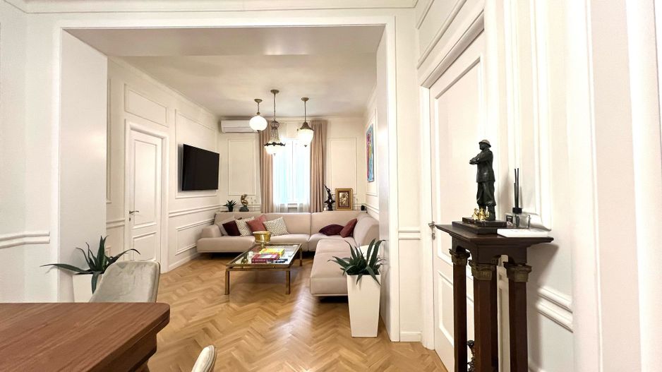 Singur pe etaj: Apartament elegant, 4 camere + birou | Dorobanti - Poză 2
