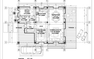 Casa individuala de vanzare , teren 470 mp -  Talmaciu Sibiu - Schiță 7