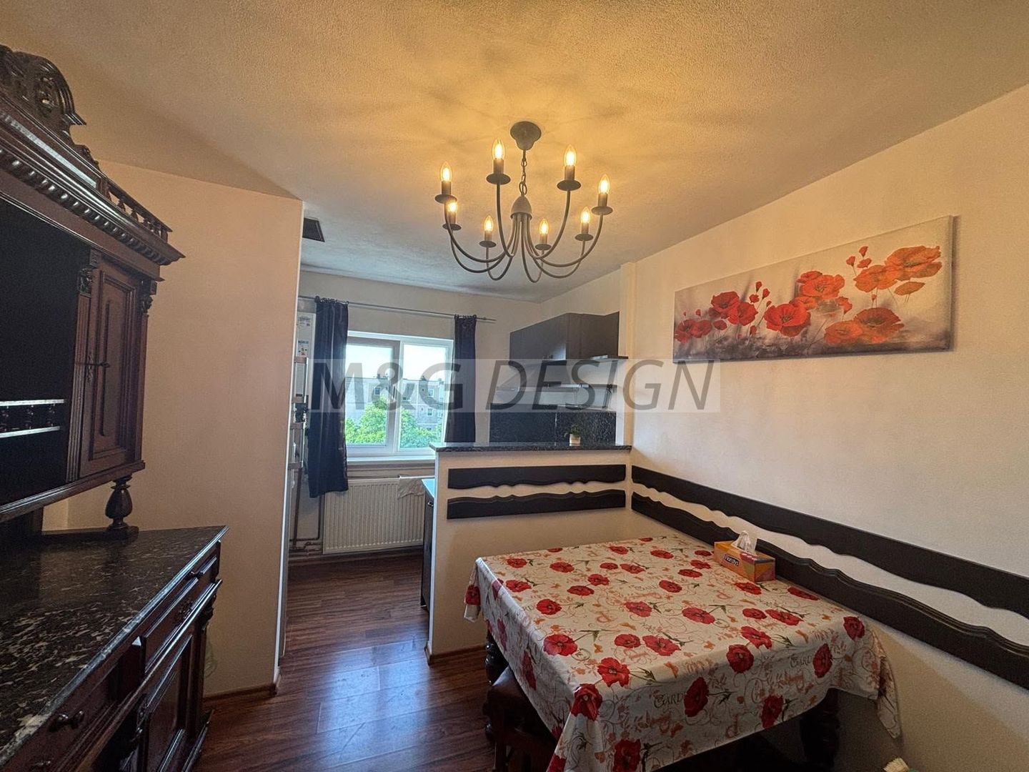 Aradului, 3 camere decomandat, centrala, clima - Poză 3