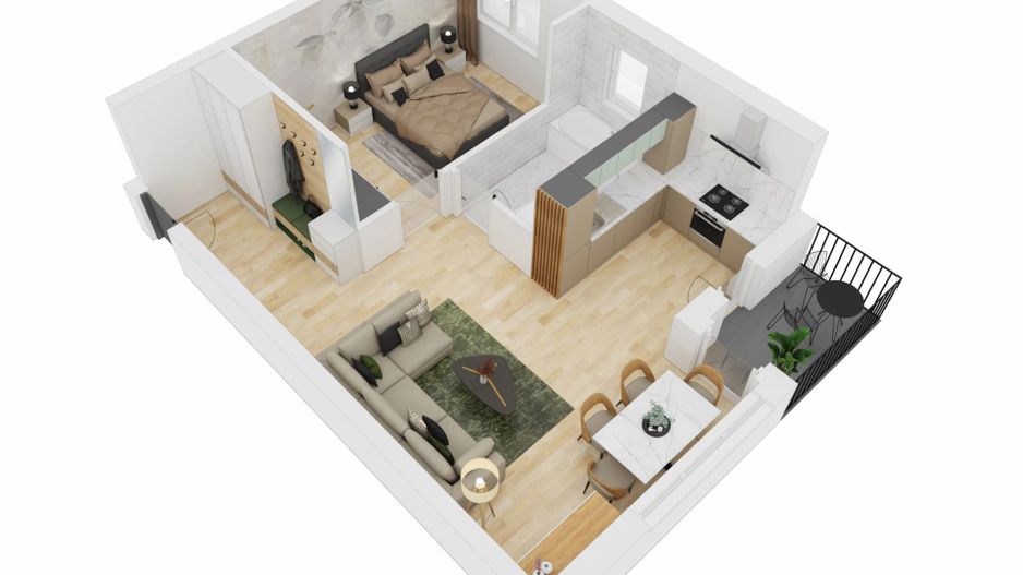 Apartament 2 camere – Șelimbăr - Poză 3