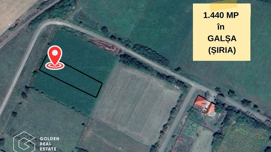 Teren intravilan, Galsa - Poză 1