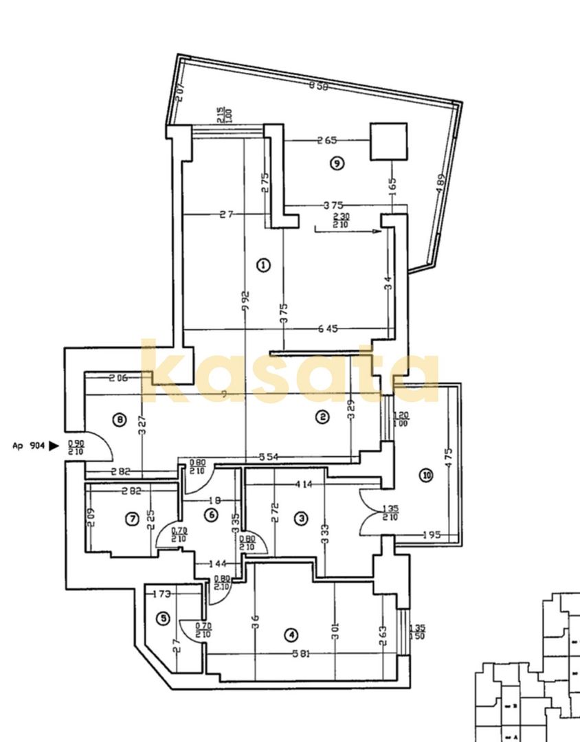 Apartament 3 camere de vânzare | Zona de Nord | Complex Upground - Poză 1