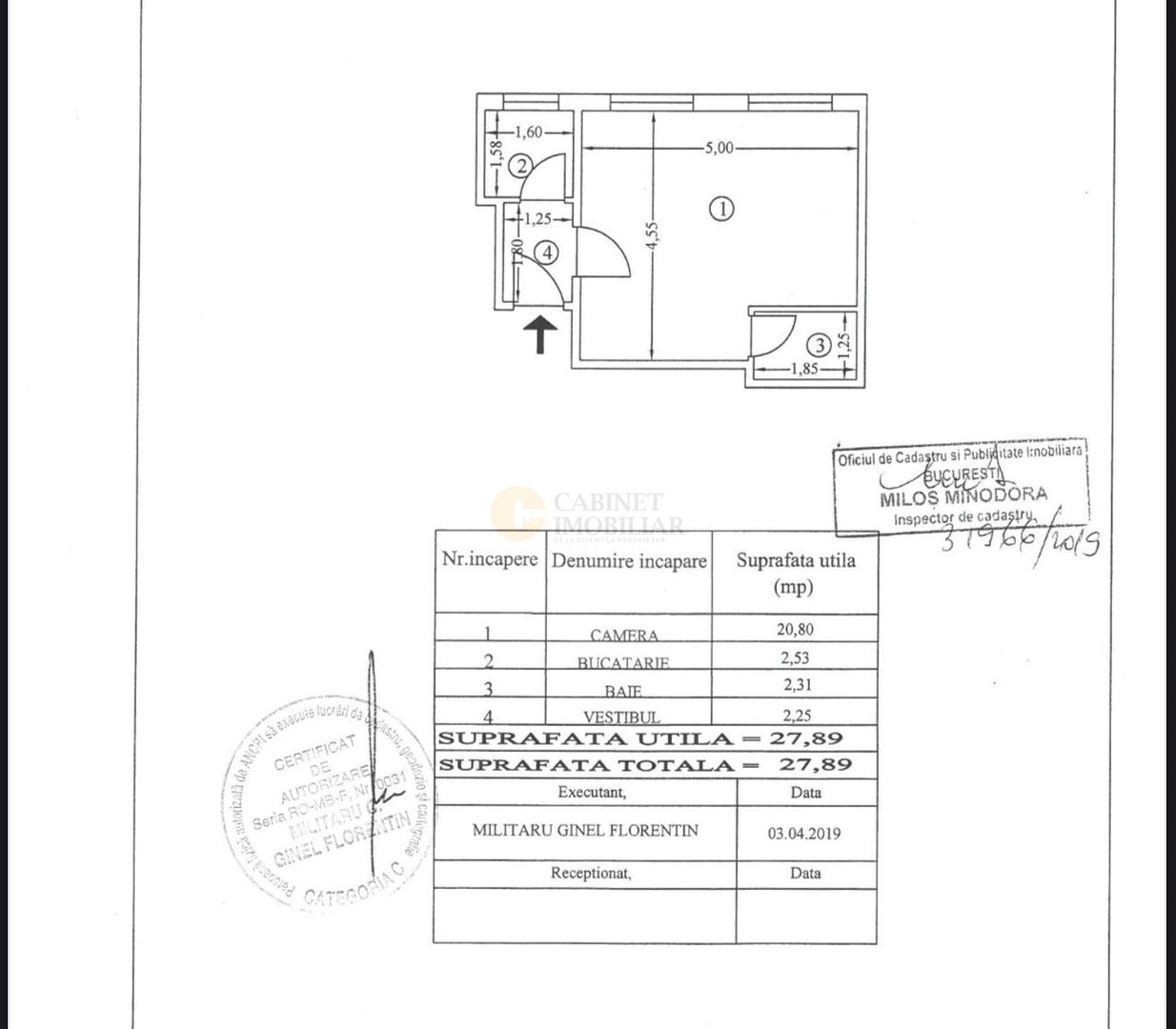 Garsonieră | 28 mp | Bulevard  Mihail Kogălniceanu | Creditabil - Poză 6