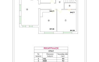 CASA COCHETA 4 CAMERE +LOC DE PARCARE || BANEASA - Schiță 28