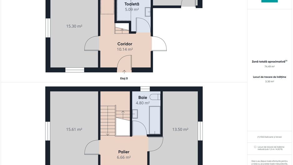 Vilă cu 3 camere la cheie în Bujac - Poză 8