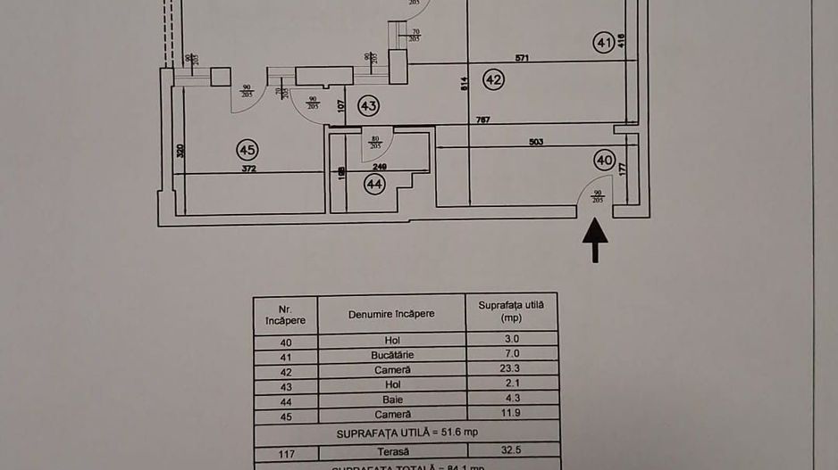 Apartament 2 camere cu terasa incalzita-84mp-145000euro- Pacurari - Poză 9