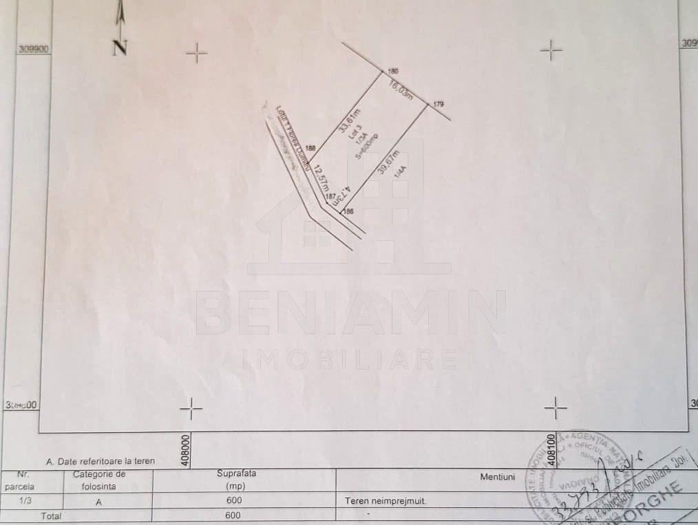 Teren intravilan - 600mp - posibilitate extindere - Selgros - Schiță 5