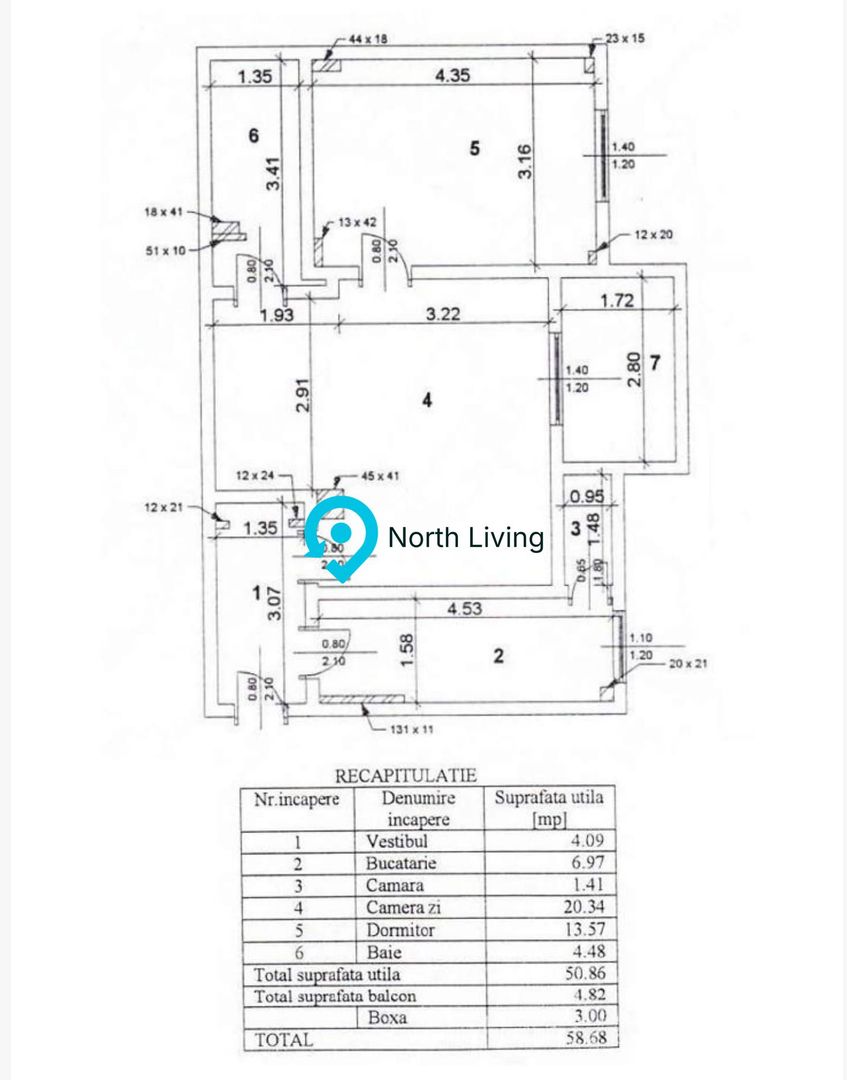 OCAZIE APARTAMENT CU LICENTA AIRBNB NORTH LIVING 100% CENTRUL ISTORIC - Poză 5