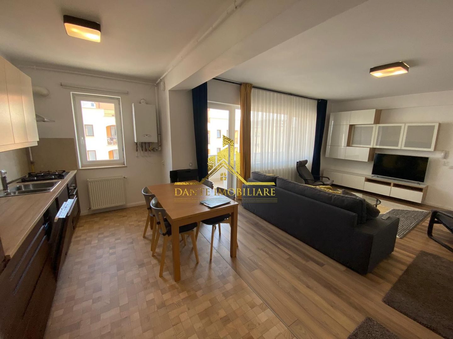 2 camere, mobilat modern, bloc nou, balcon, parcare, Buna ziua,  LIDL - Poză 12