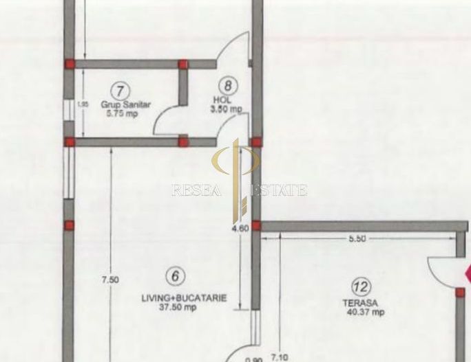 Apartament 2 camere 70mp, terasă de 40 mp – Moșnița Noua - Poză 9