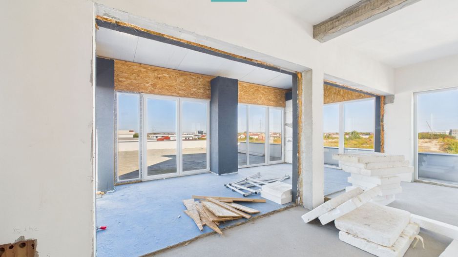 Penthouse cu lift privat și terasă mare în Ghiroda - Poză 5