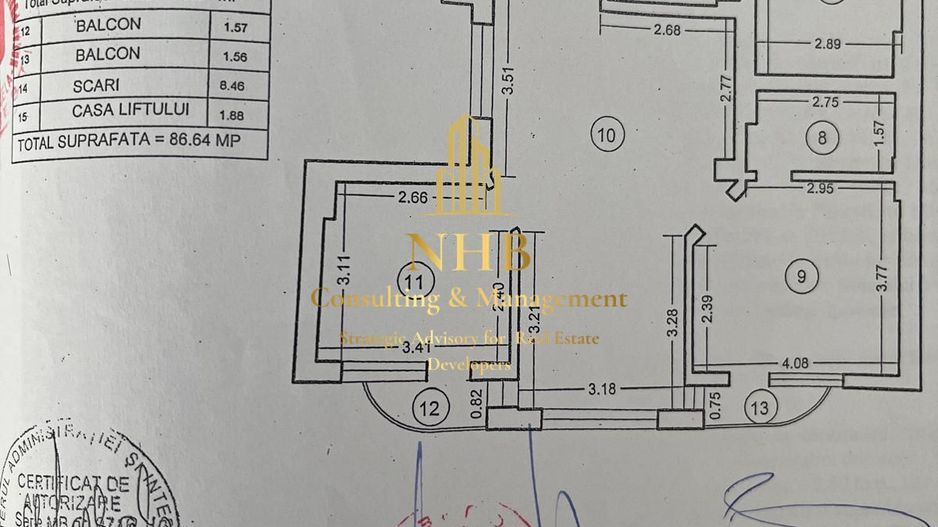 Apartament 3 camere si 2 bai in bloc boutique - Floreasca / Dorobanti - Poză 12