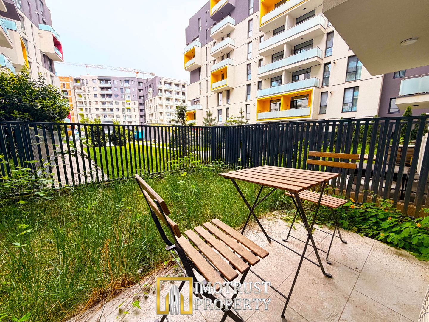 Apartament 1 cameră de vanzare Timișoara – Vivalia Grand, terasa - Poză 9