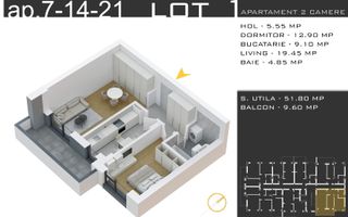 Apartament 2 camere Parcare Inclusa-Sector 3 Comision 0 - Poză 3