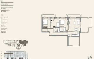 Apartament 4 camere, 2 bai, 2 terase + 2 balcoane - Poză 1