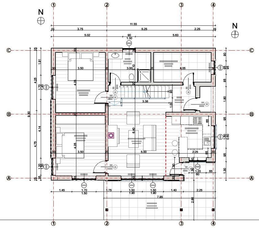 Teren 744 mp + Proiect cabana  Marisel - Poză 9