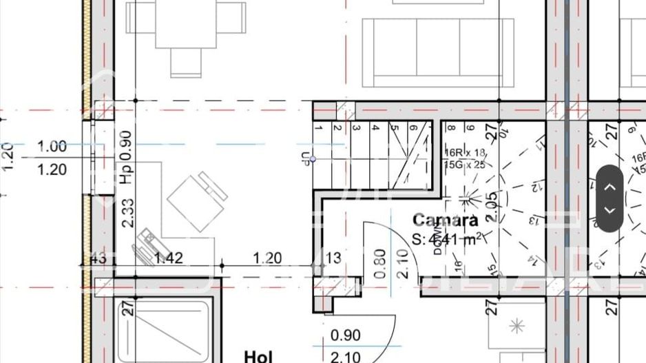 Duplex cu 4 camere si 257 mp de curte, in Calea Cisnadiei - Schiță 4
