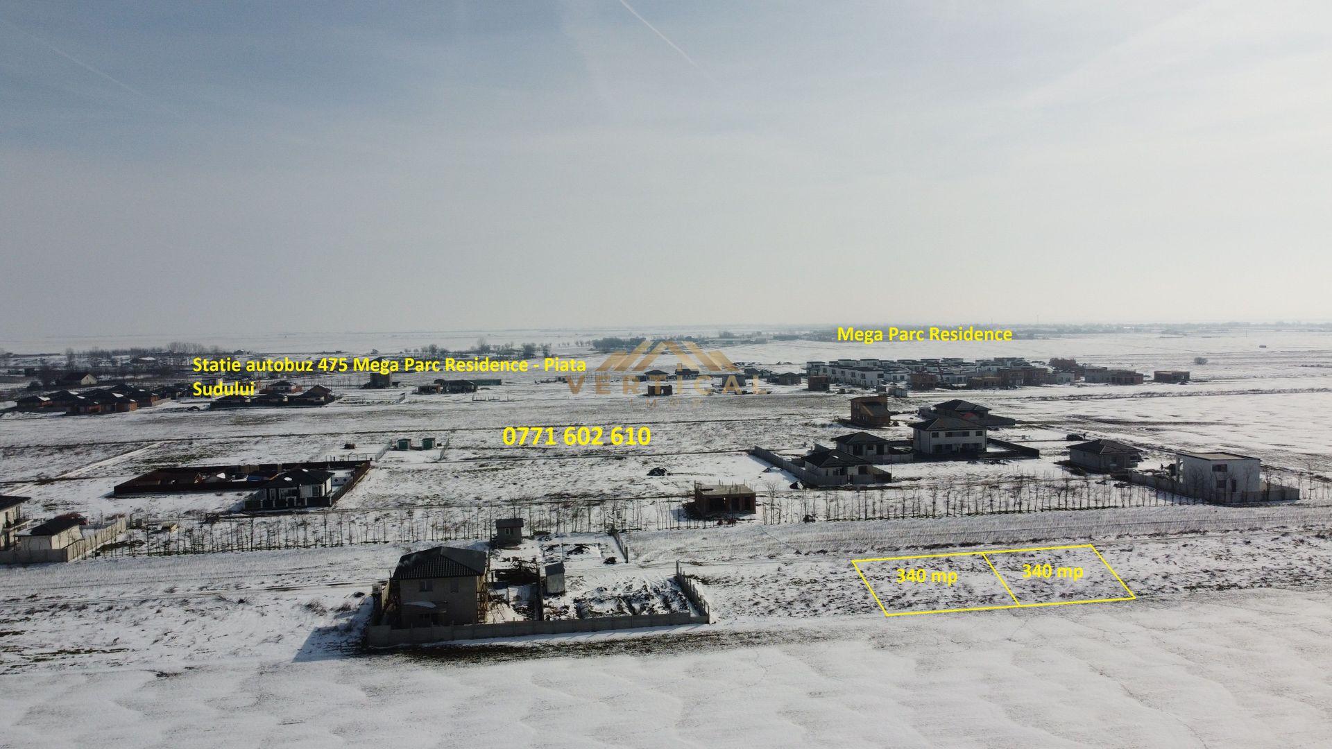 Teren 340mp, ocazie, Berceni/ Vidra - Poză 1