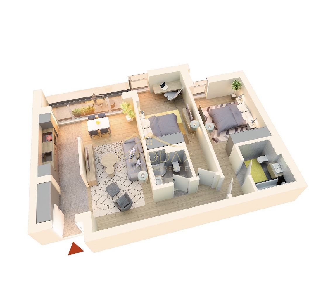 Apartament 3 camere***Bloc NOU premium**Piscina//Sector 1_Chitila - Poză 22