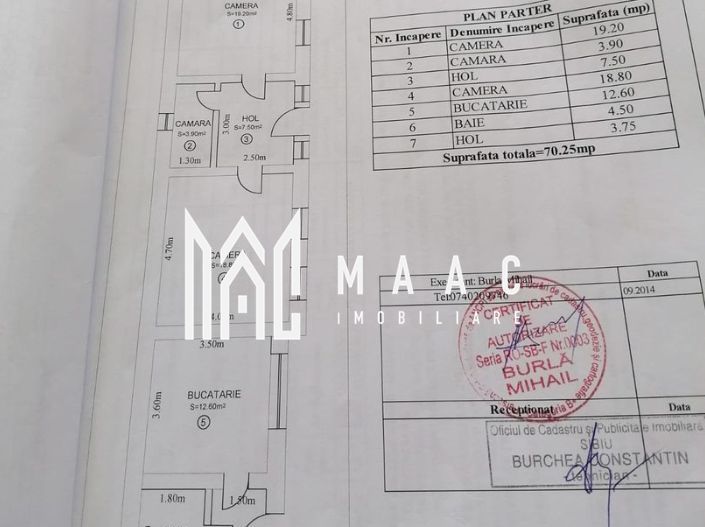 Casa individuala | Teren 868 MP | 2 bai | Pivnita | Arpasu - Schiță 12