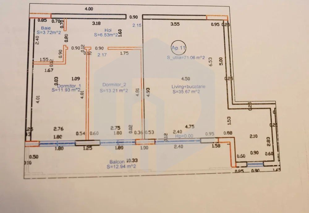 Apartament | 3 Camere | 71mpu | City Residence | Parcare | Etaj 1 - Poză 8