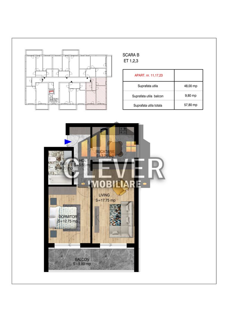 Apartament 2 camere decomandat Theodor Pallady Metrou Teclu - Poză 1