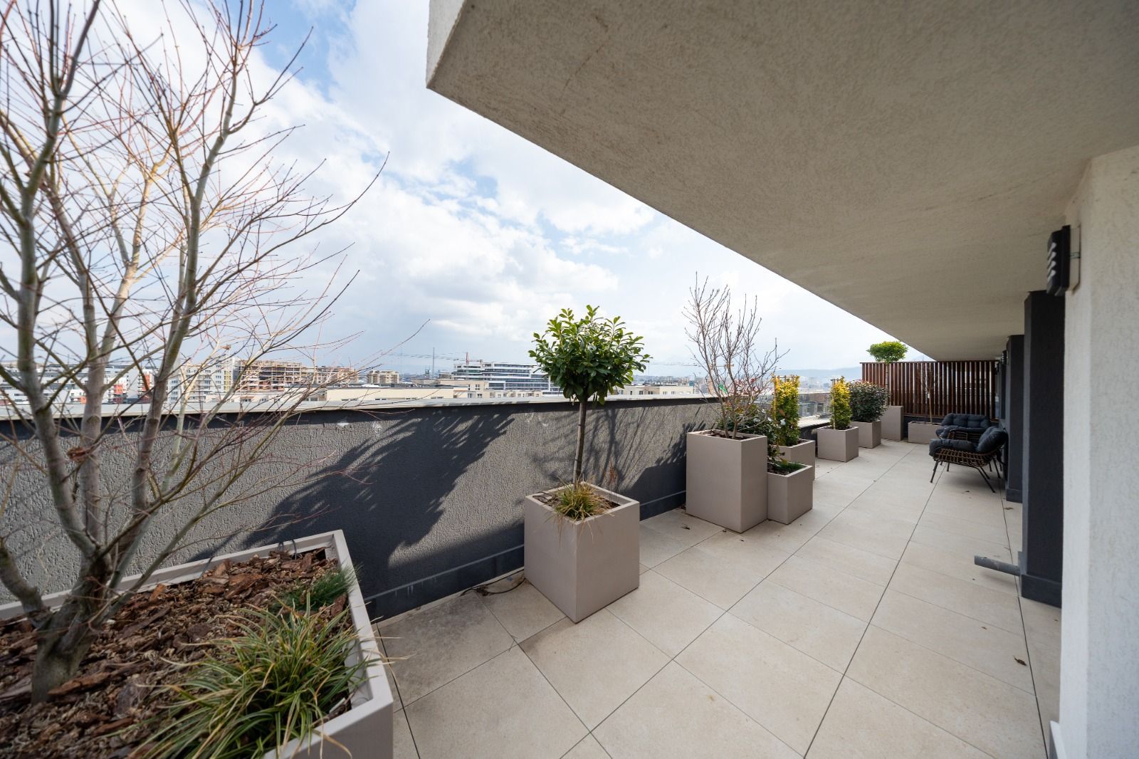 Penthouse superb, 3 camere+parcare subterana ,203 mp-Coresi - Poză 26