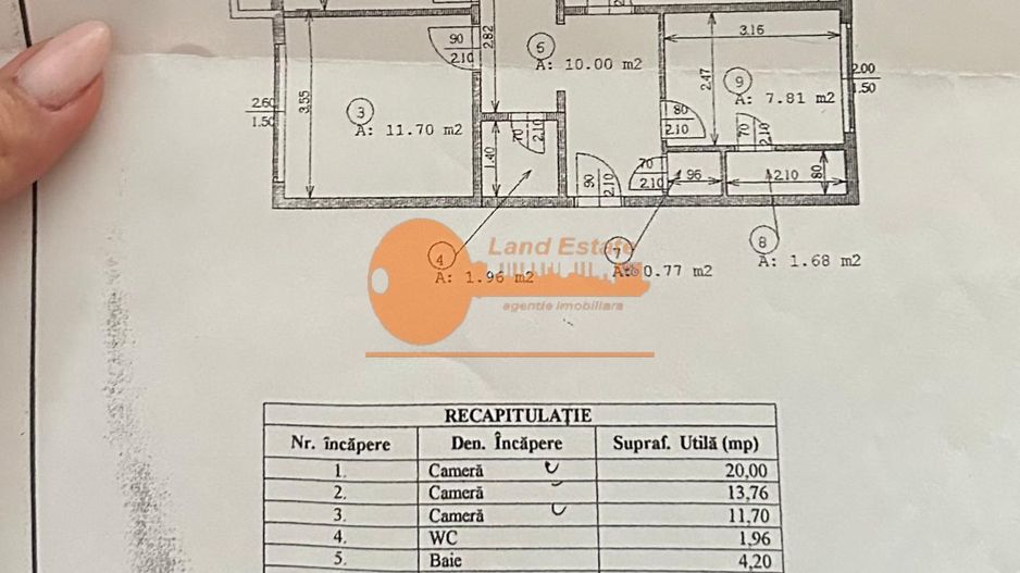 3 camere Nerva Traian-Timpuri Noi( Centrala Termica ) - Poză 13