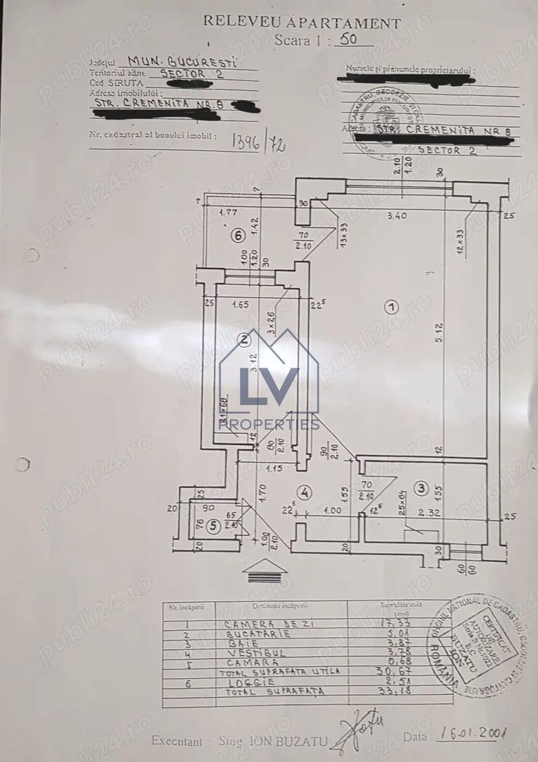 Garsoniera 35 mp decomandata Doamna Ghica - de vanzare - Poză 1
