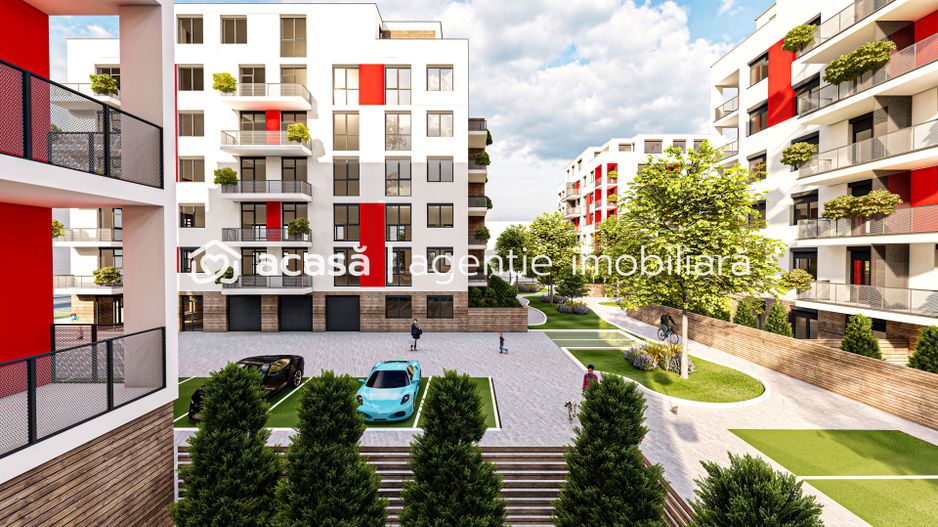 Apartament cu 2 dormitoare si grădină, ARED 9, lângă Atrium. BLOC NOU. - Poză 14