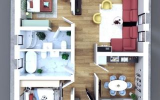 Casă parter LeGaga Cornesti, complex rezidential, comision 0 - Poză 3