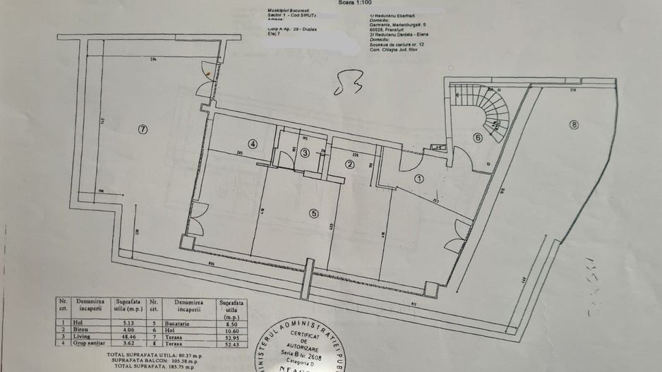 Penthouse 5 camere de vanzare - Poză 7