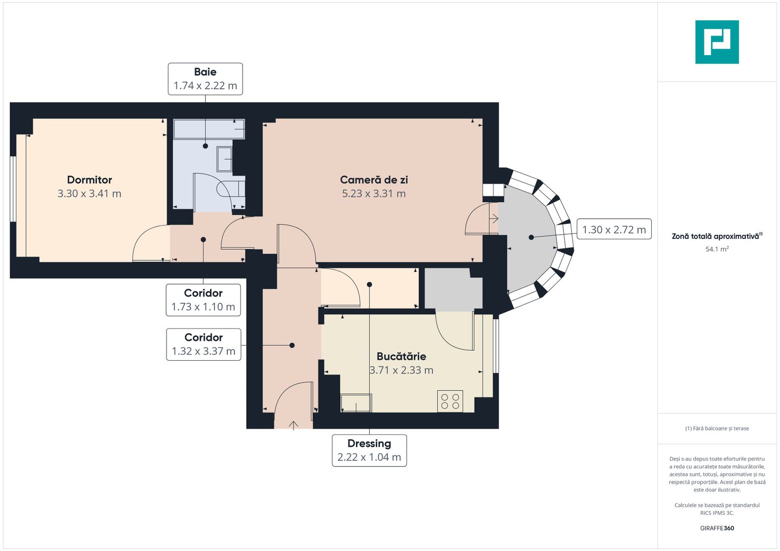 Apartament 2 camere Intim - Poză 11
