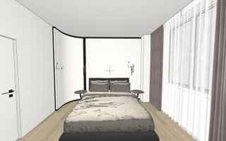 Penthouse nemobilat cu terasa de 18 mp in Campeador Sweet Green - Poză 11