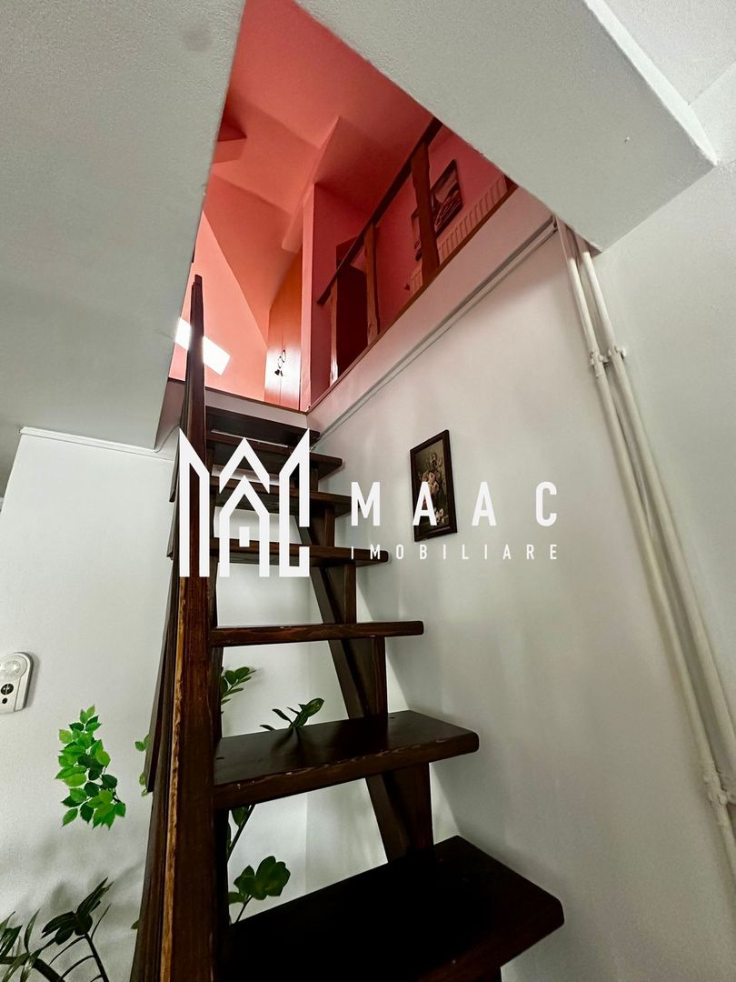 Apartament 3 camere de vânzare | Vasile Aaron, Sibiu | 61 mp, INTABULATĂ - Poză 3