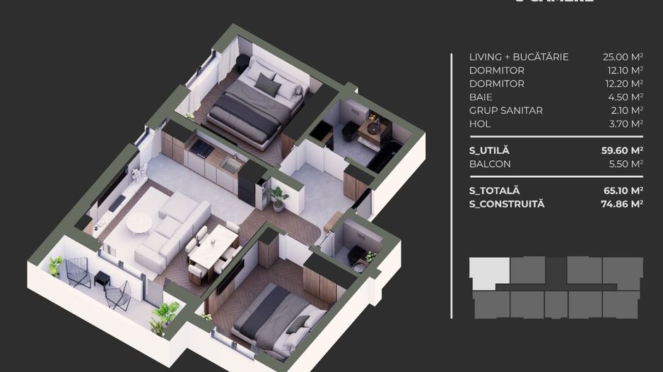 3cam-65mp/strPostalionului/STB241-15min-metrouApPatriei - Poză 1