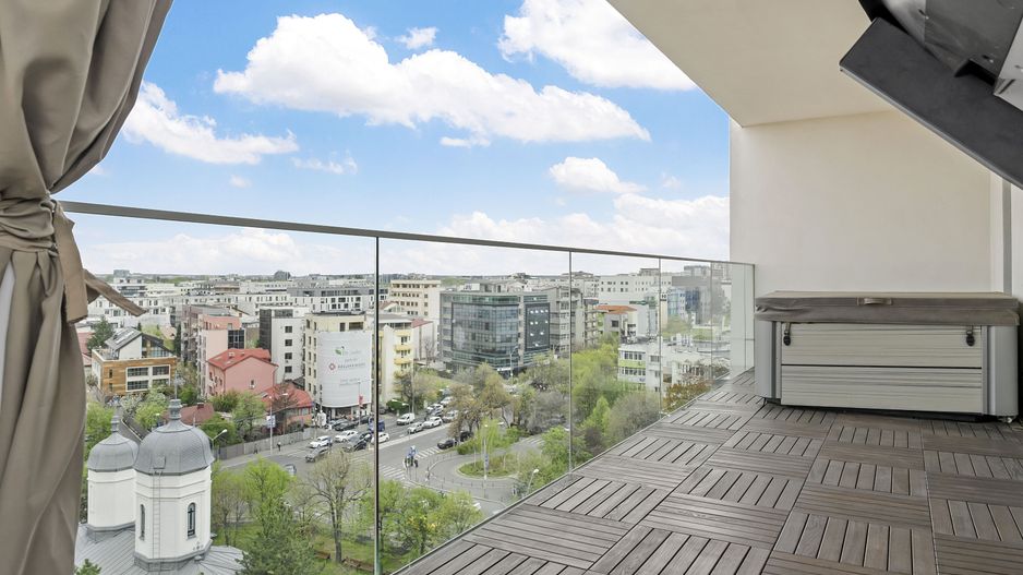 Penthouse Duplex | One Herastrau Plaza | Terase spectaculoase - Poză 5