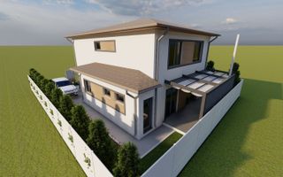 Casa Individuala Moderna cu 5 camere, si 350 mp de curte, in Sura Mica - Schiță 22