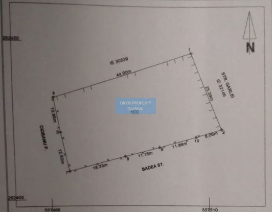 Teren intravilan 1.200 mp – Gogoșari, Giurgiu - Schiță 4